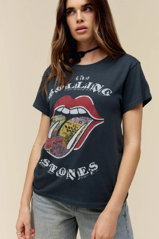 Daydreamer LA Rolling Stones Ticket Fill Tongue Tour Tee