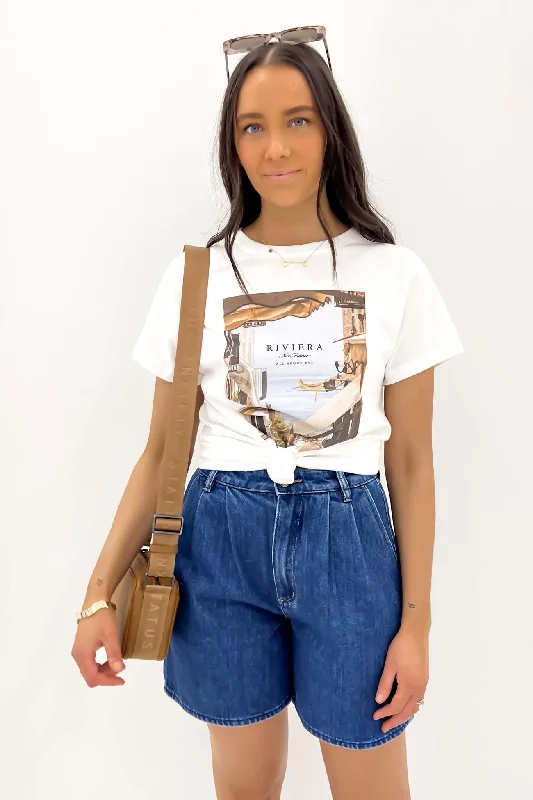 Tia Tee Vintage White