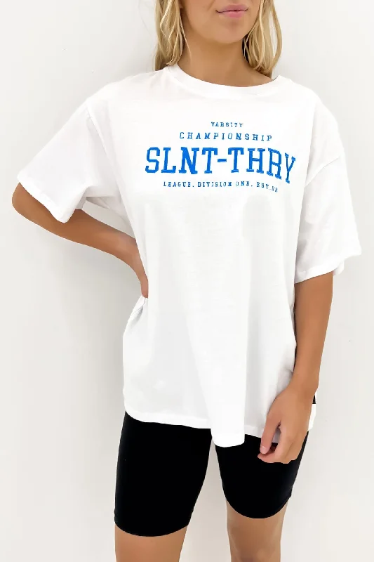 Varsity Tee Light Blue