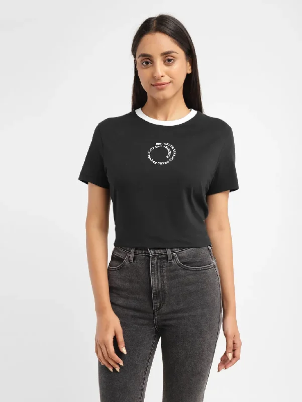 Women's Graphic Crew Neck T-shirt