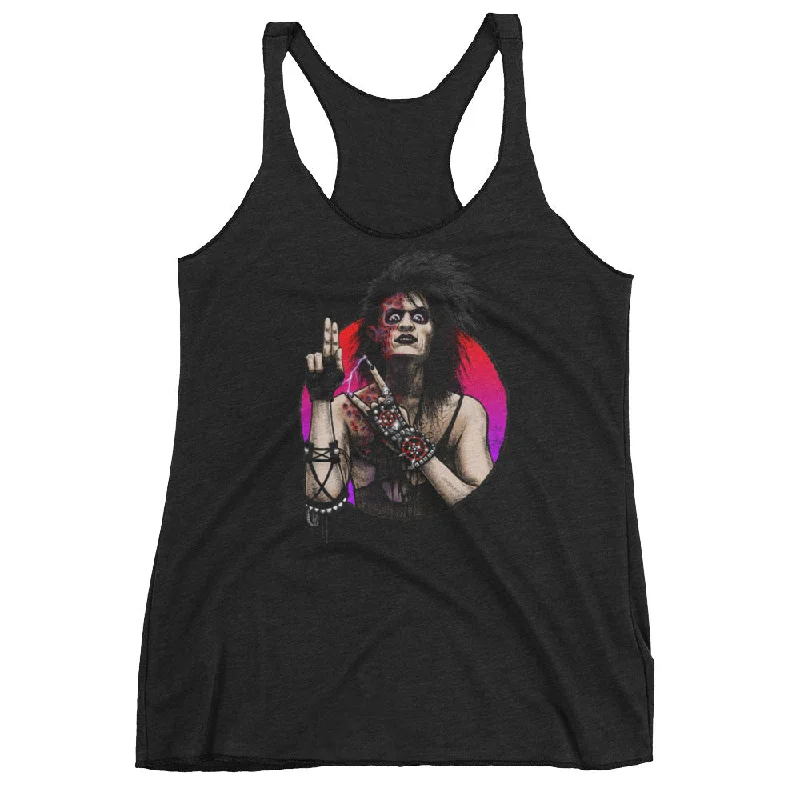 Halloween Saints - ALT - Sammi Curr Women's Racerback Tank