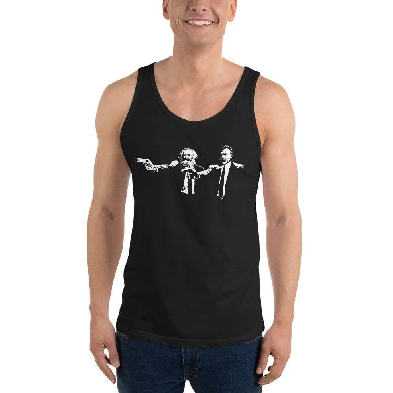 Philo Fiction - Marx & Nietzsche - Unisex Tank Top