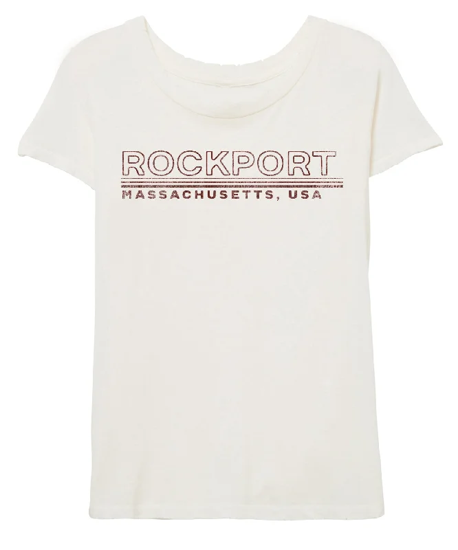 Retro Rockport Distressed Womens T