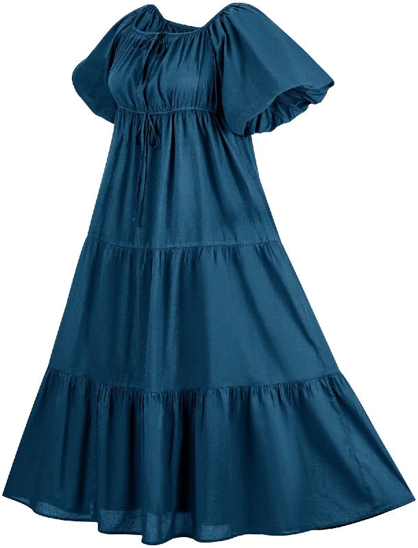 Belle Maxi Chemise Limited Edition Majolica Blue