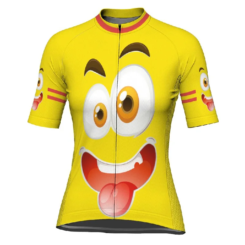 Funny Short Sleeve Cycling Jersey for Women