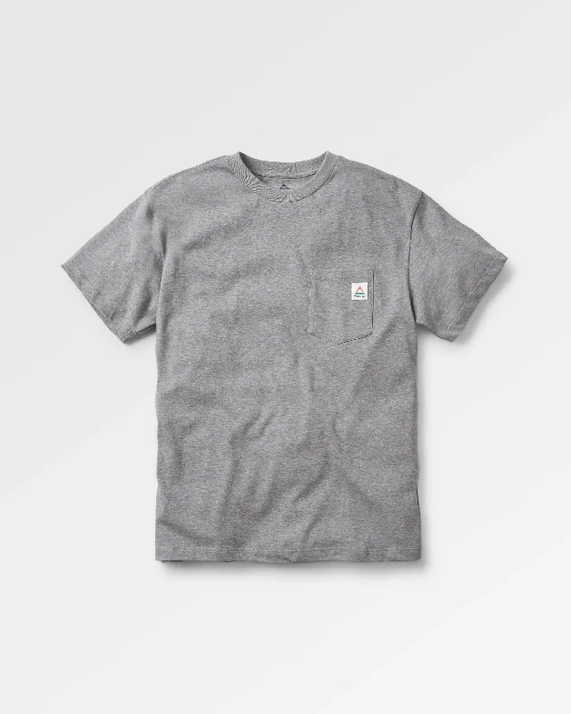 Heritage Recycled Relaxed Fit T-Shirt - Dark Grey Marl