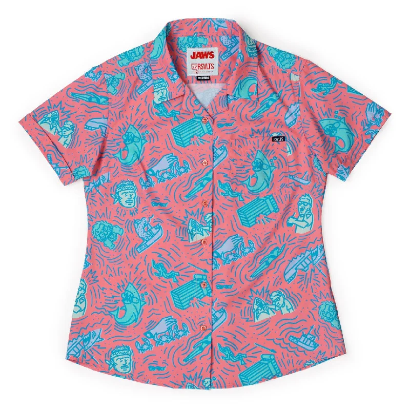 Jaws “$10,000 Bounty” – Women's KUNUFLEX Short Sleeve Shirt