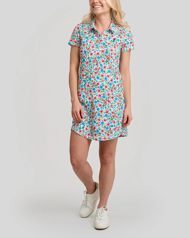 Little Shop of Florals Women's Polo Dress