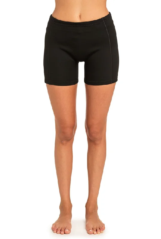 Ripcurl Women'S Dawn Patrol 1Mm Neo Surf Short - Black