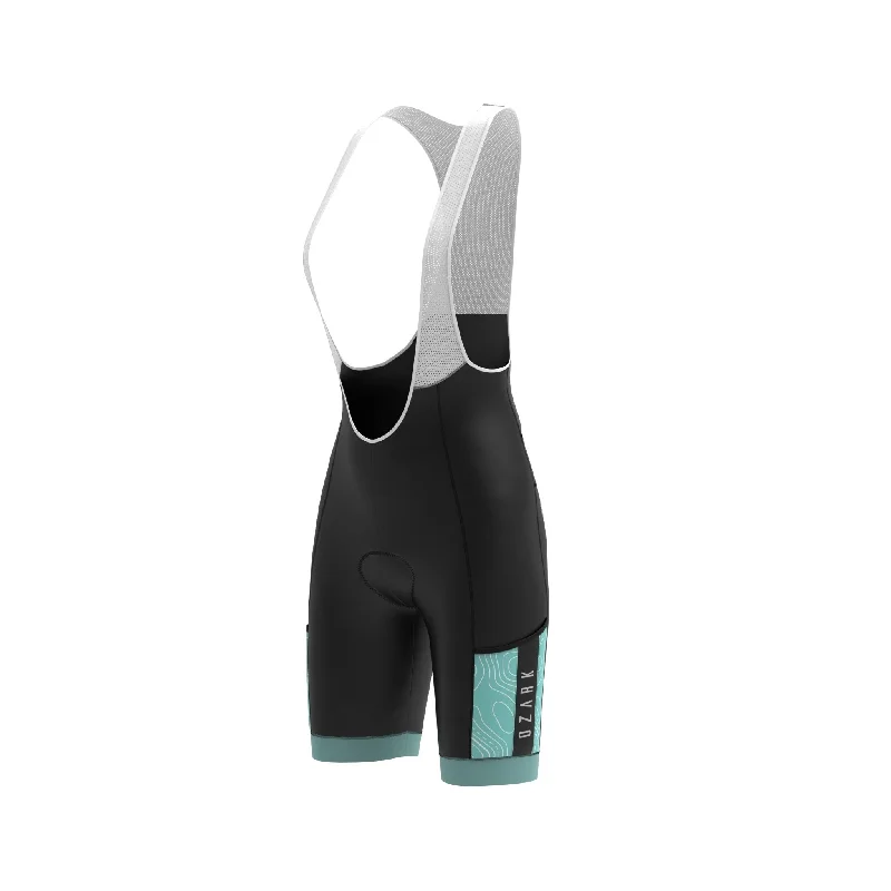 Women's Bib Shorts - Teal Core