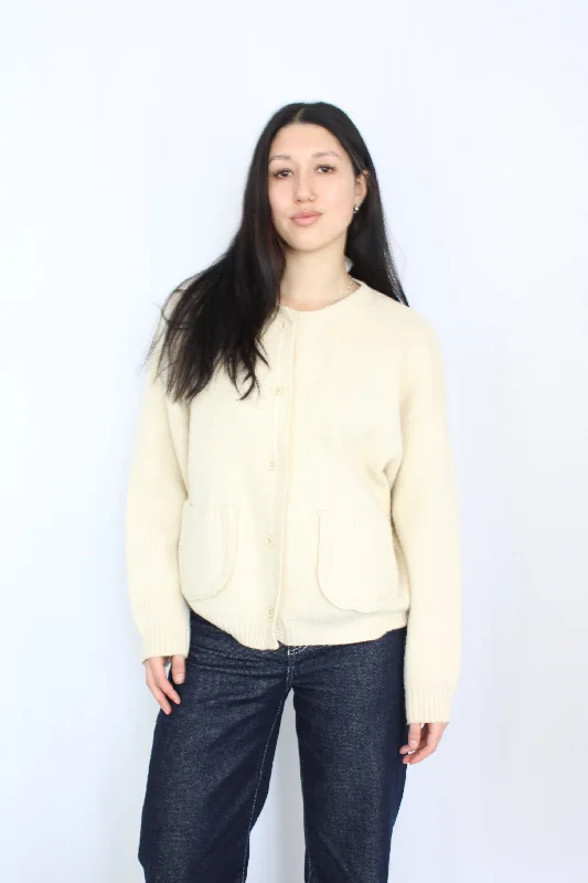 APIT - Chunky Cream Cardigan