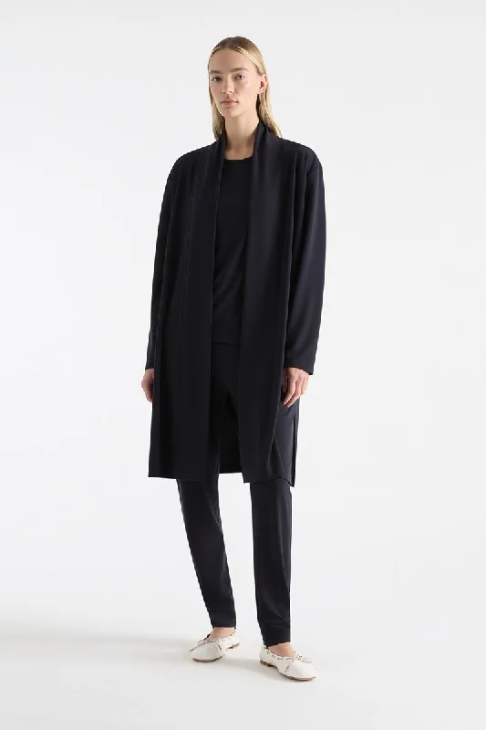 Mid Martini Coat in Black F007 4143 by MELA PURDIE