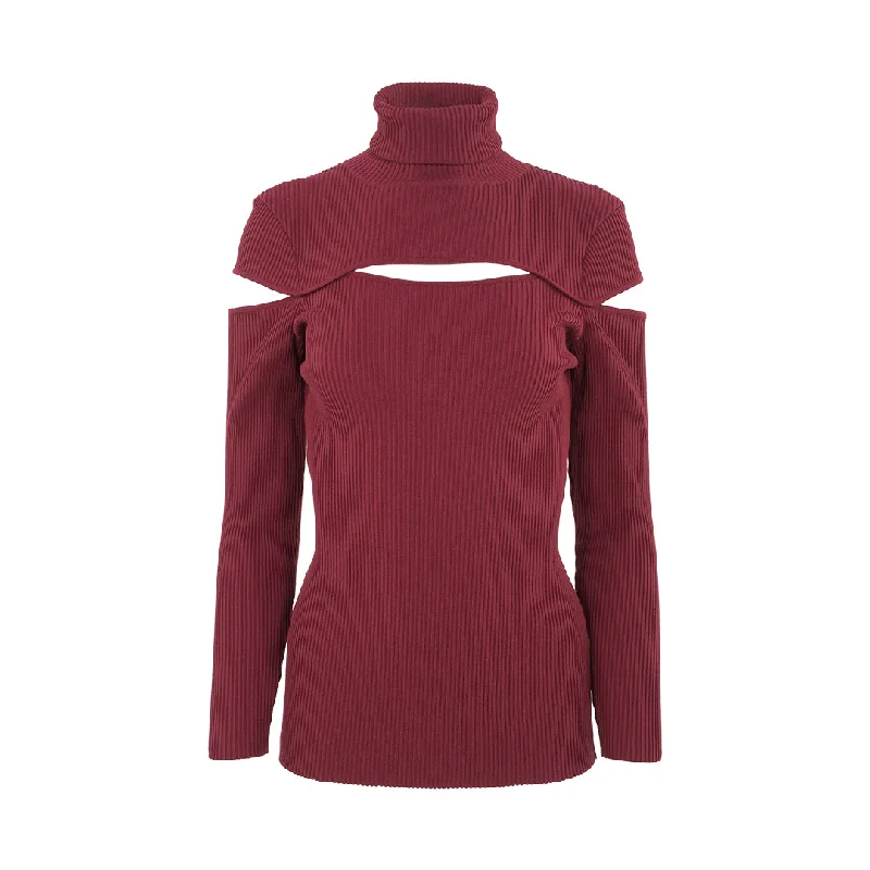 Oblique Women's Brown Sweater