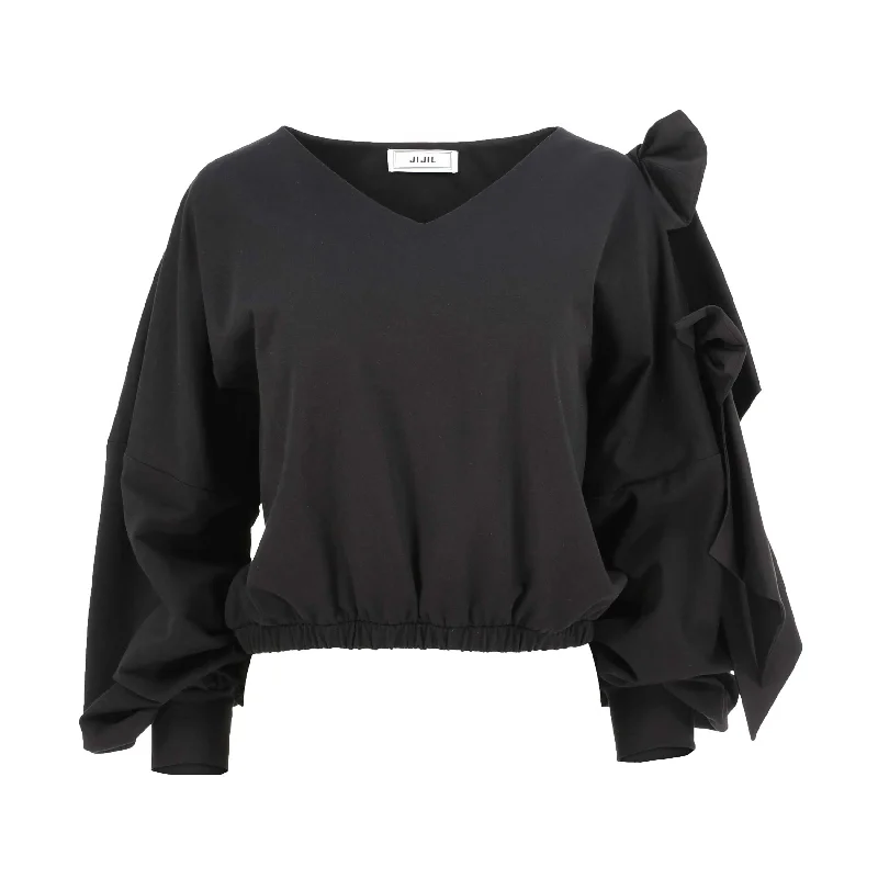 Jijil Women's Black Sweatshirt