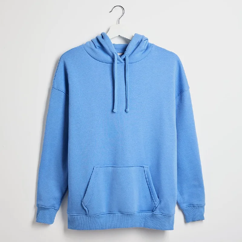 Ladies Blue Hoody